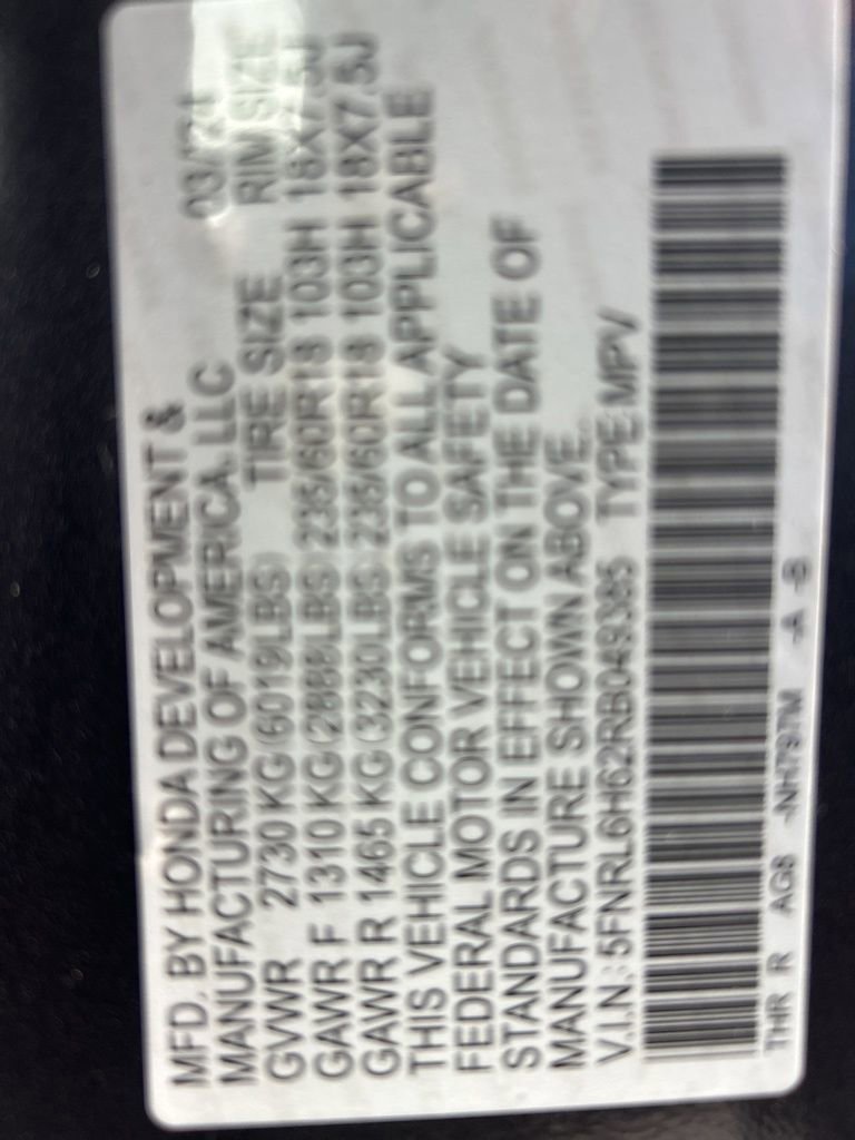 Used 2024 Honda Odyssey EX-L image 48