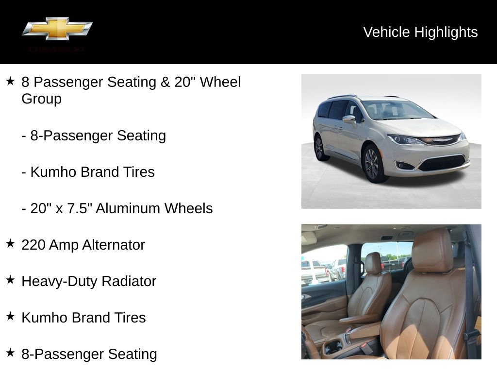 Used 2017 Chrysler Pacifica Limited FWD image 17