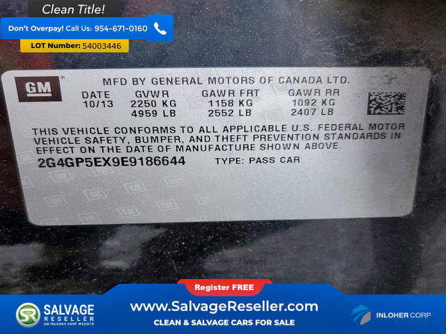 Used 2014 Buick Regal Premium AWD/4WD image 16