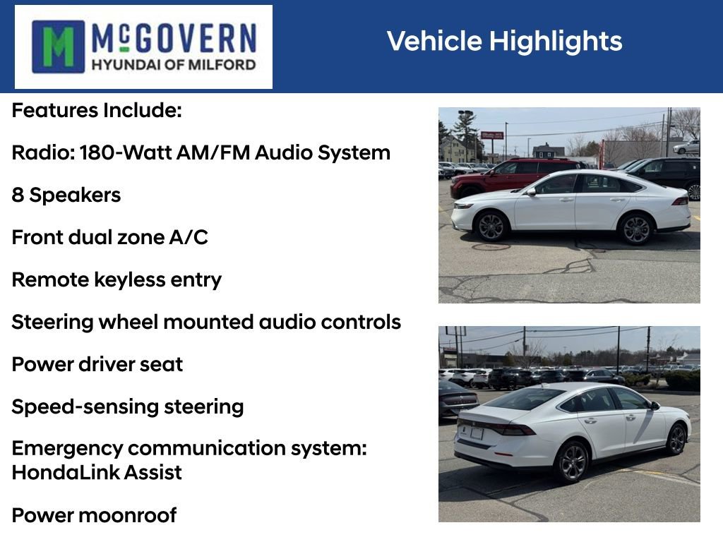 Used 2023 Honda Accord EX image 4