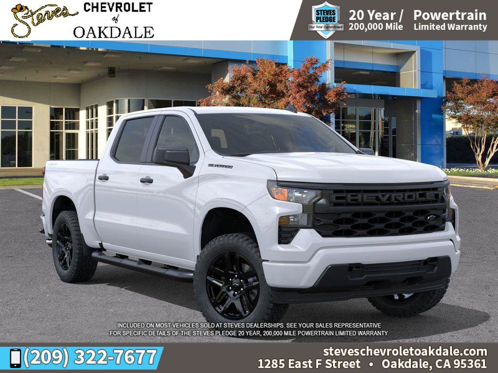 New 2026 Chevrolet Silverado 1500 Custom w/ Turbomax Blackout Package image 7