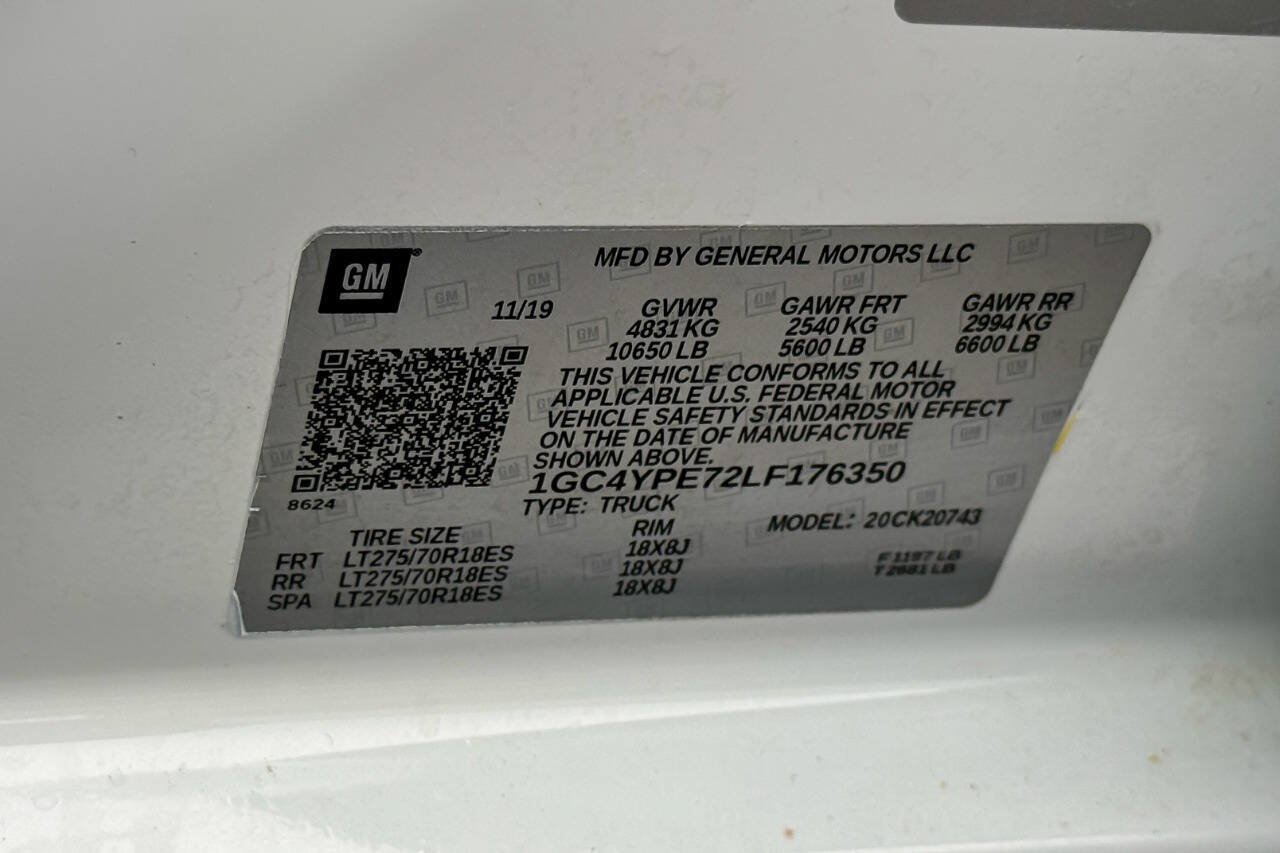 Used 2020 Chevrolet Silverado 2500 LTZ w/ LTZ Convenience Package AWD/4WD image 30