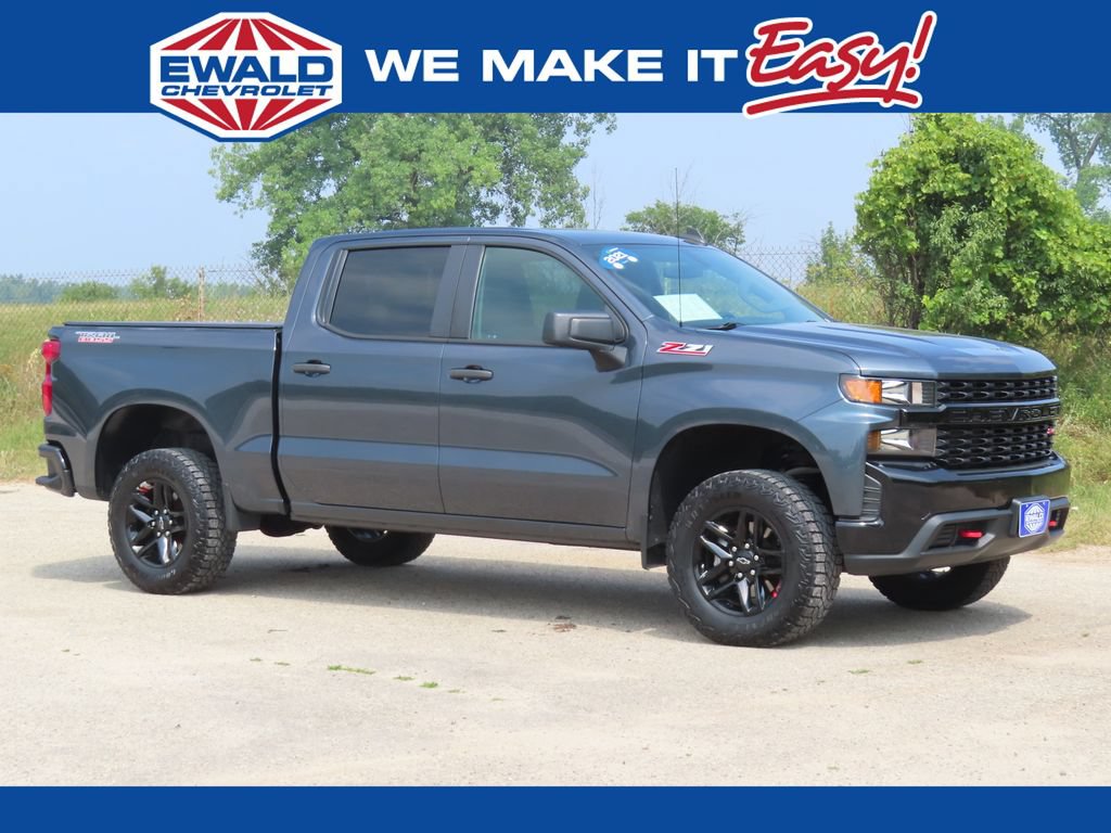 Certified 2021 Chevrolet Silverado 1500 Custom Trail Boss AWD/4WD image 1