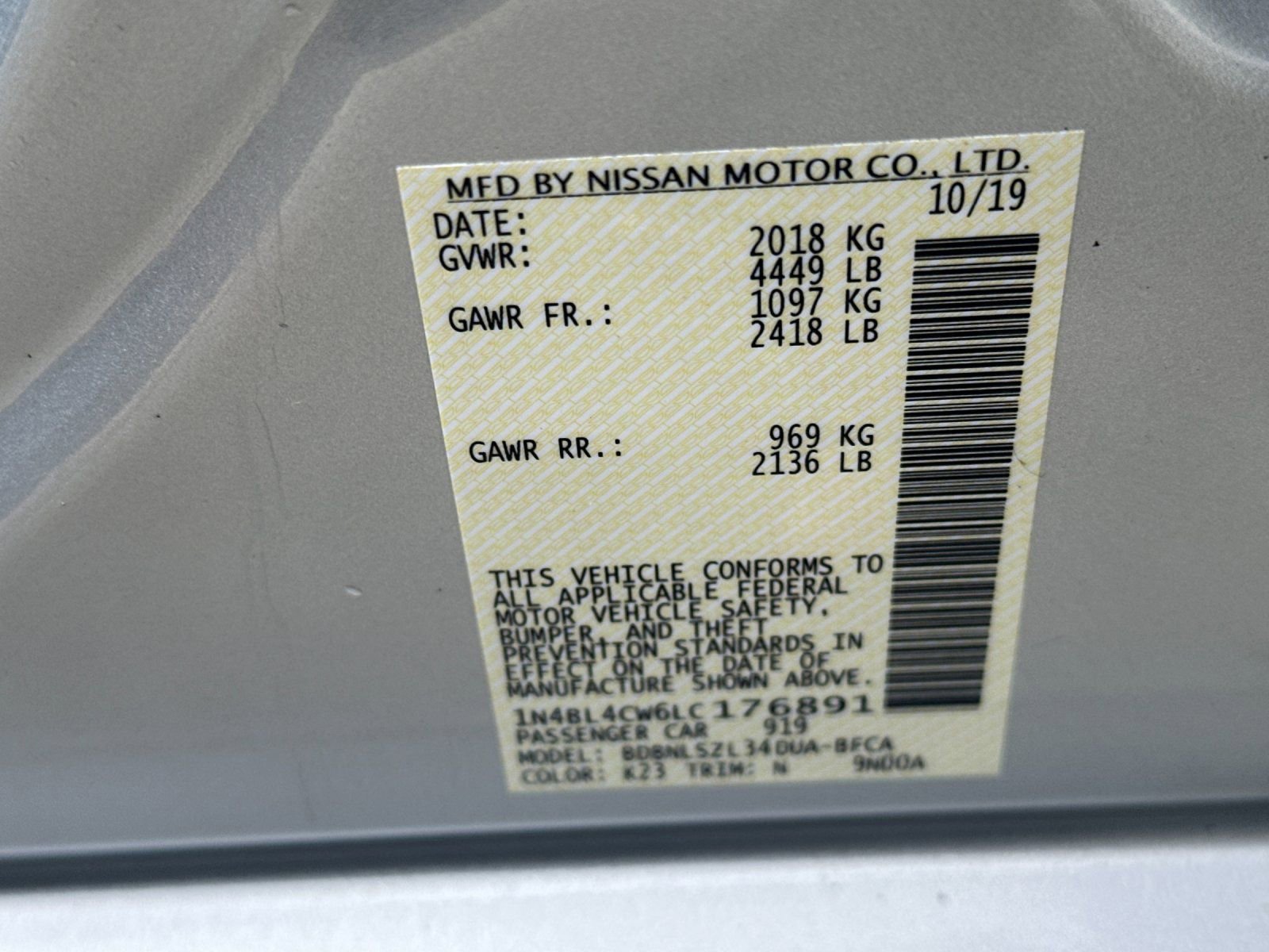 Used 2020 Nissan Altima 2.5 SR AWD/4WD image 25