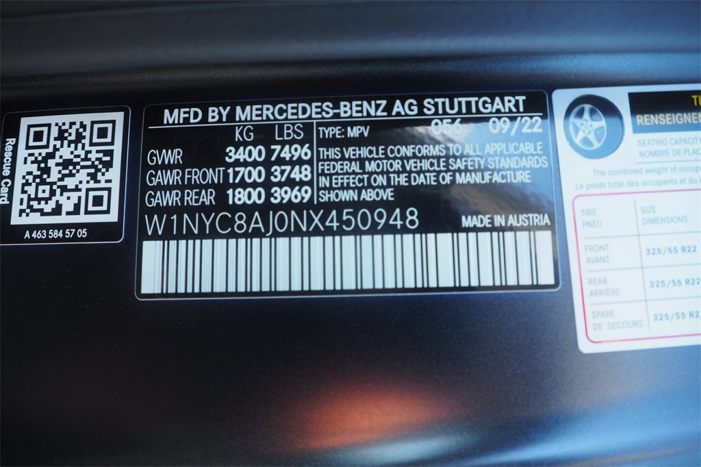 Used 2022 Mercedes-Benz G 63 AMG Squared image 28