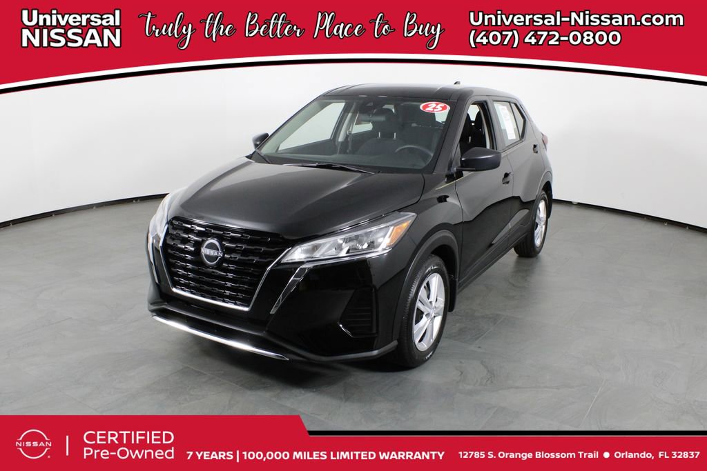 Certified 2025 Nissan Kicks Play S