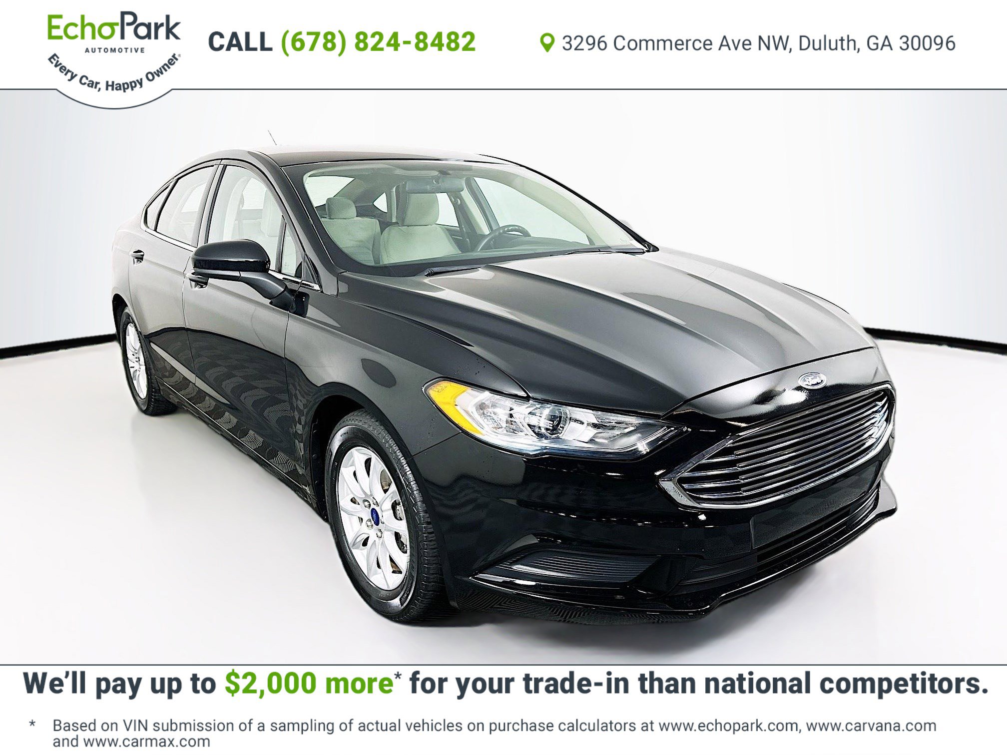 Used 2018 Ford Fusion S