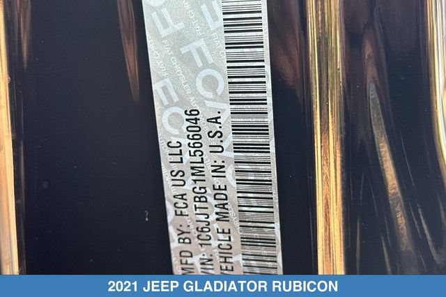 Used 2021 Jeep Gladiator Rubicon AWD/4WD image 31
