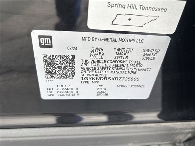 Certified 2024 Cadillac XT5 Premium Luxury w/ LPO, Floor Liner Package image 35