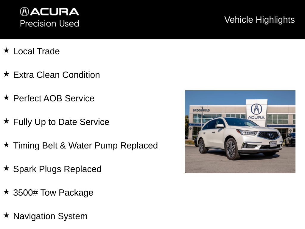 Used 2018 Acura MDX w/ Advance Package AWD/4WD image 5