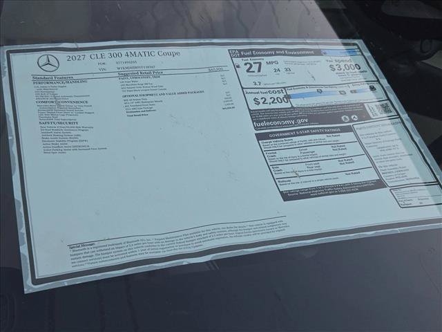 New 2027 Mercedes-Benz CLE 300 4MATIC Coupe image 15