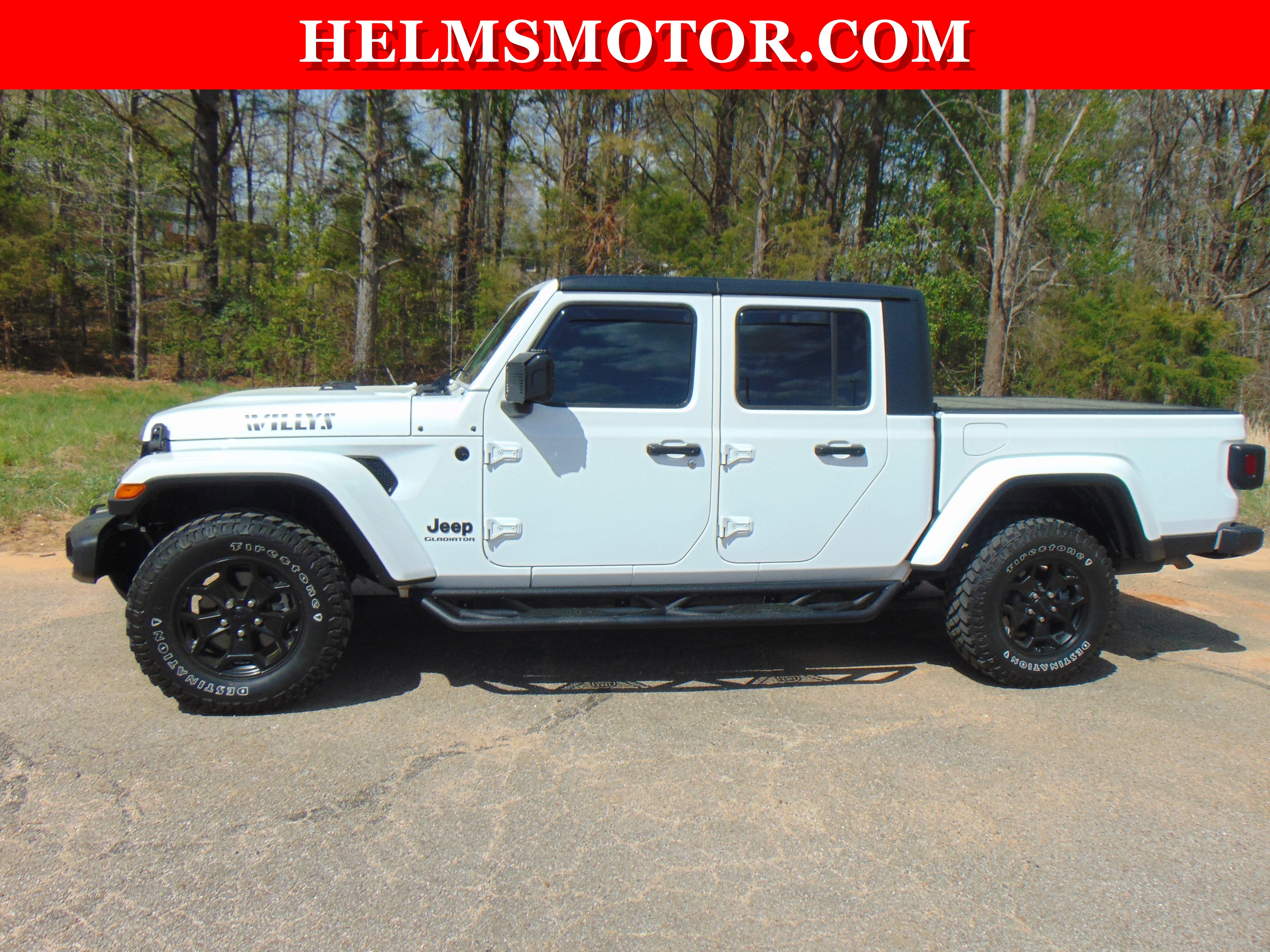 Certified 2021 Jeep Gladiator Willys image 1