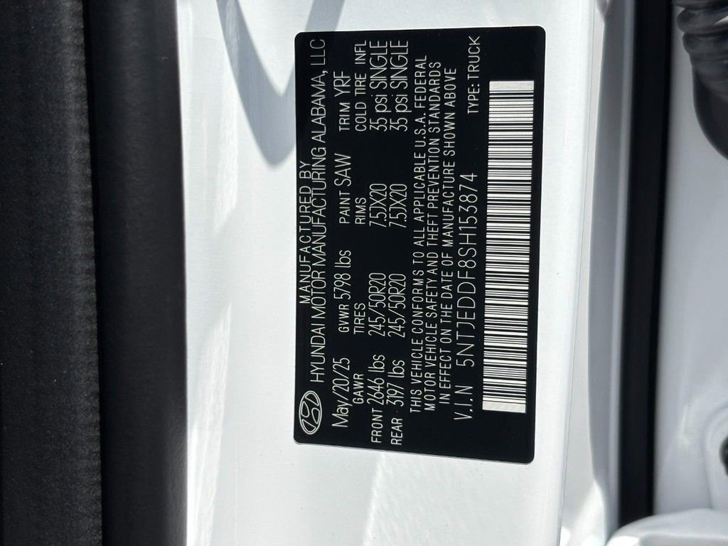 New 2025 Hyundai Santa Cruz Limited image 22