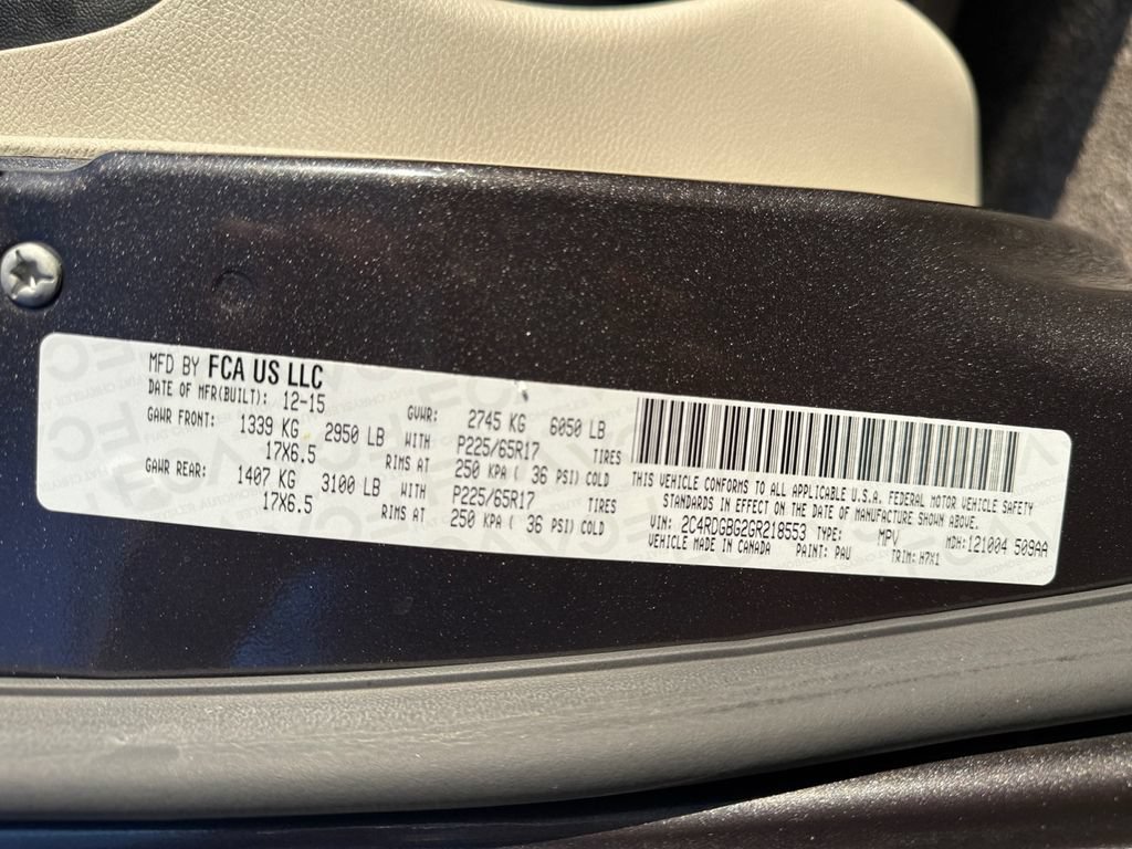Used 2016 Dodge Grand Caravan SE w/ Quick Order Package 29E SE FWD image 20