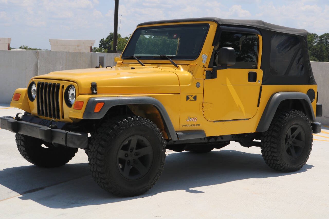 Used 2004 Jeep Wrangler X w/ Convenience Group AWD/4WD image 36