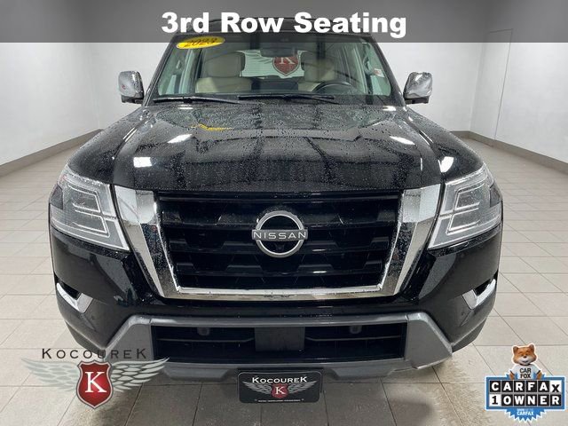 Used 2023 Nissan Armada Platinum w/ Captain's Chairs Package image 2