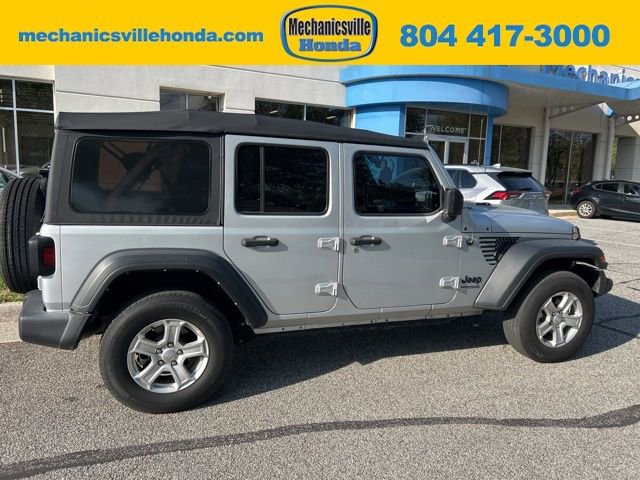 Used 2022 Jeep Wrangler Unlimited Sport image 1