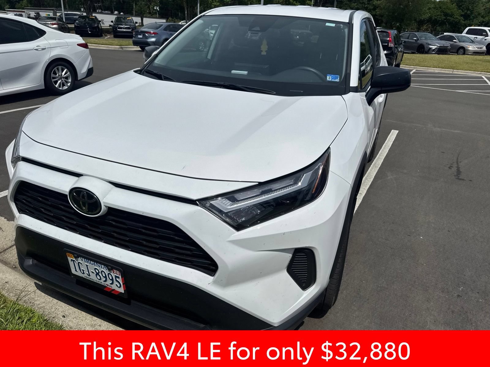 Used 2025 Toyota RAV4 LE FWD image 5