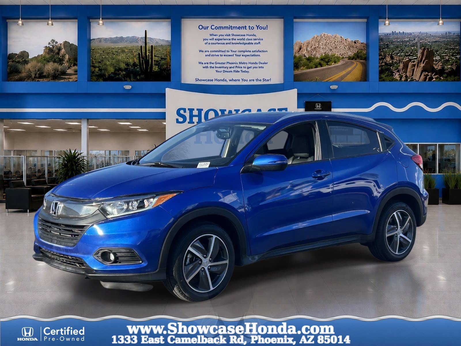 Certified 2021 Honda HR-V EX-L