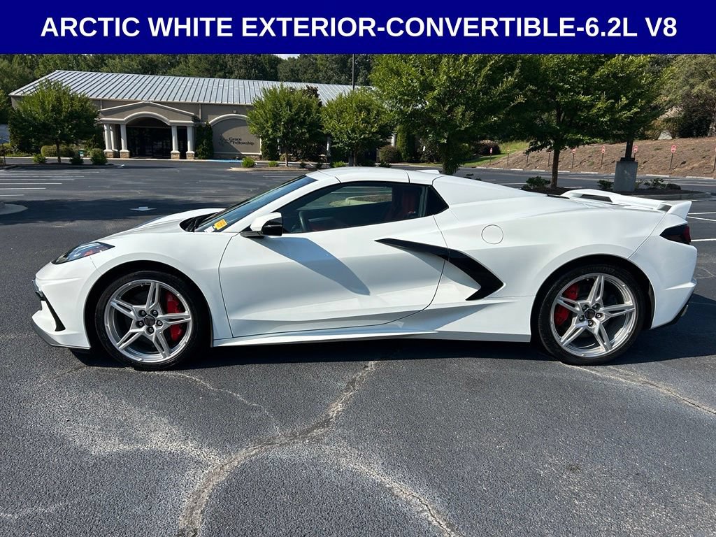 Used 2024 Chevrolet Corvette Stingray Preferred Conv w/ Z51 Performance Package RWD image 8