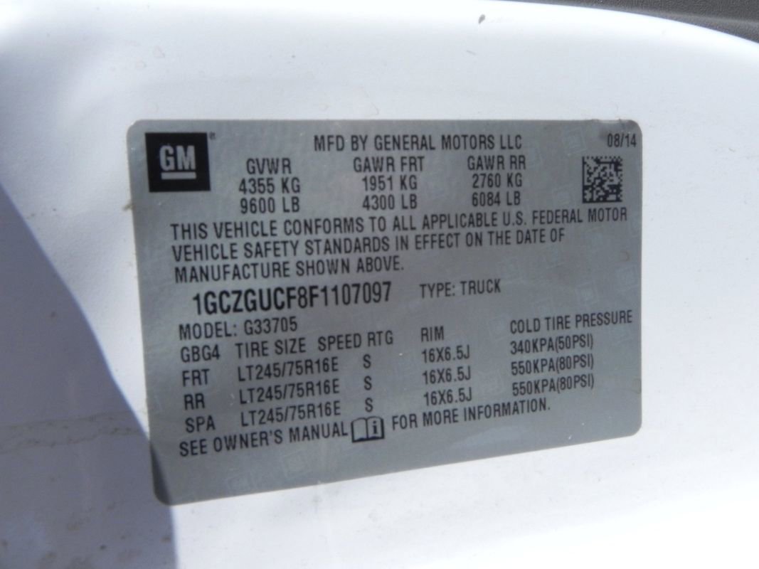 Used 2015 Chevrolet Express 3500 Extended image 23