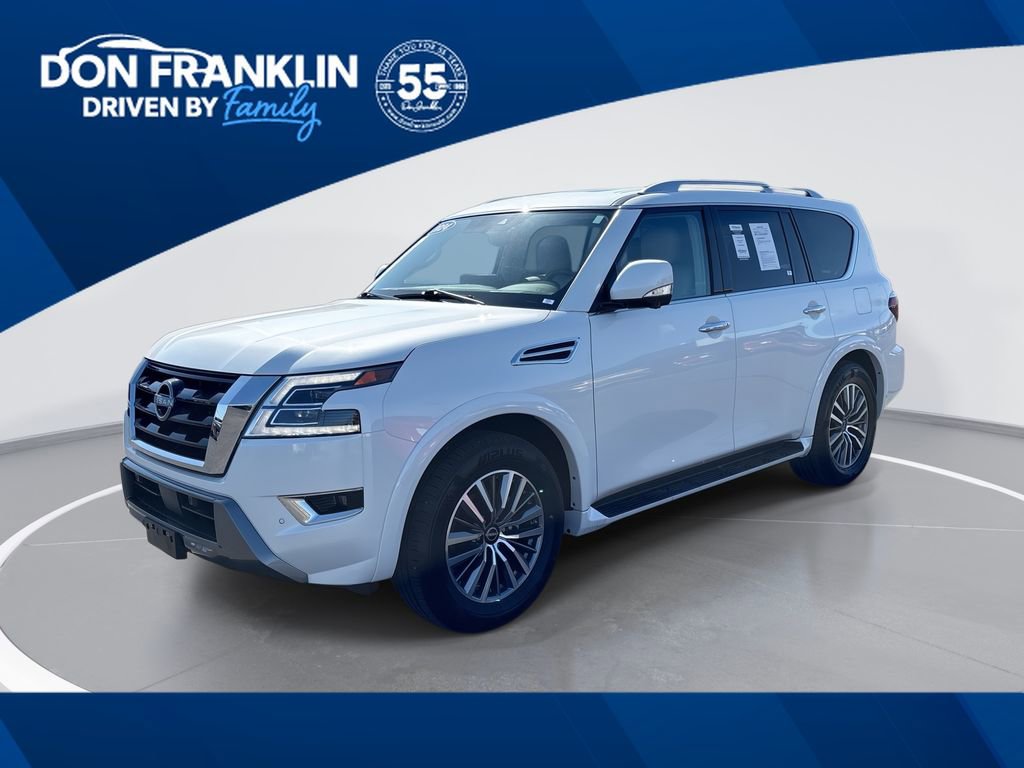 Used 2024 Nissan Armada SL w/ Captain's Chairs Package image 1