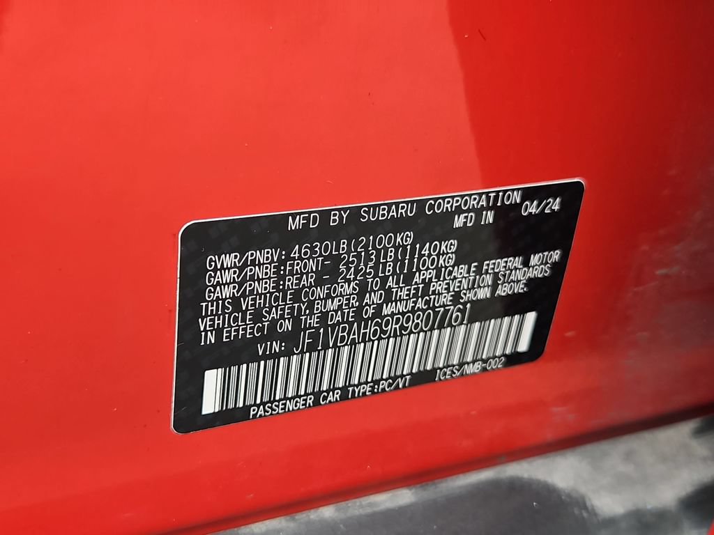 Used 2024 Subaru WRX Premium AWD/4WD image 29