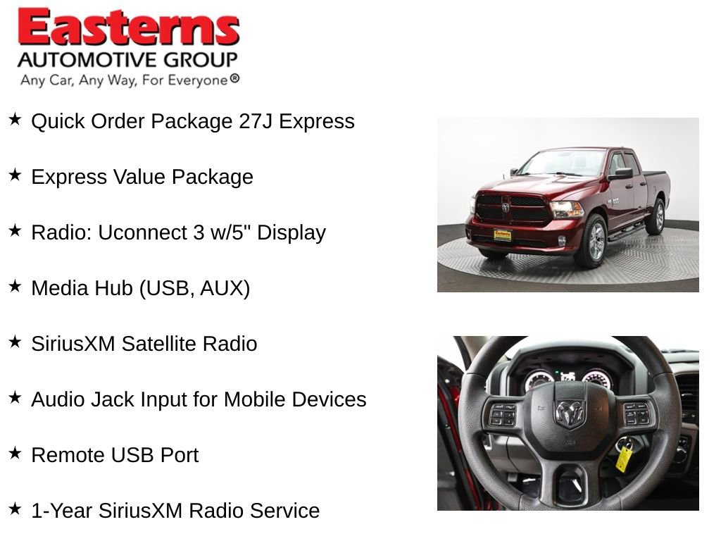 Used 2019 RAM 1500 Express w/ Express Value Package RWD image 11