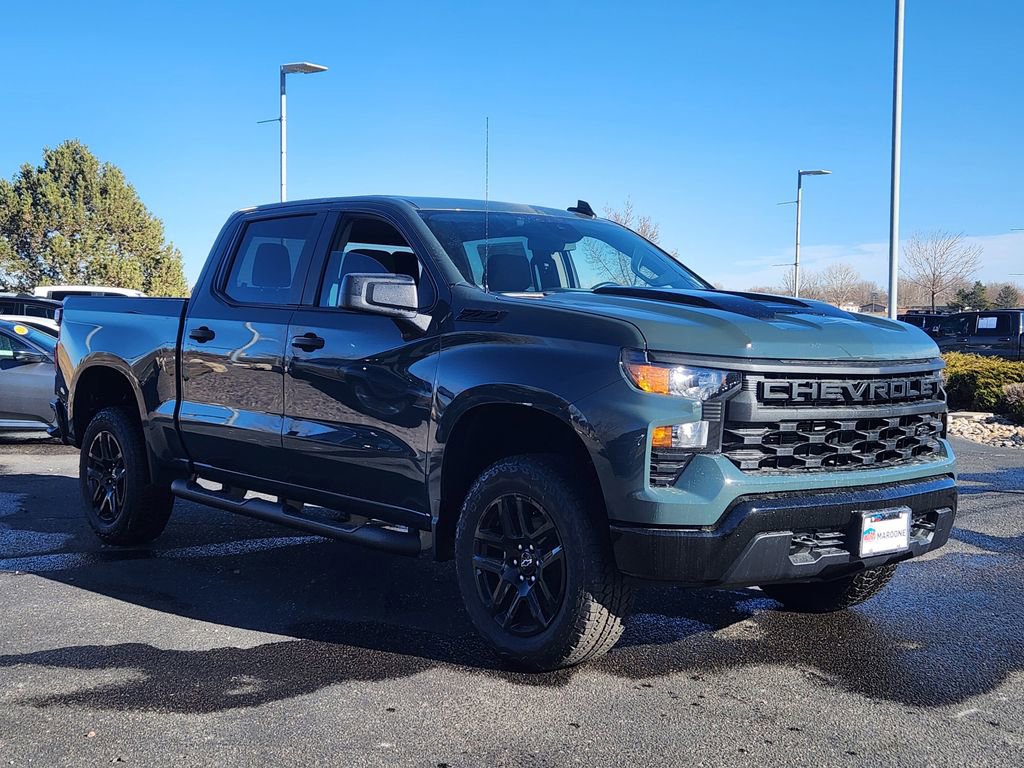New 2026 Chevrolet Silverado 1500 Custom Trail Boss w/ Dark Appearance Package image 4