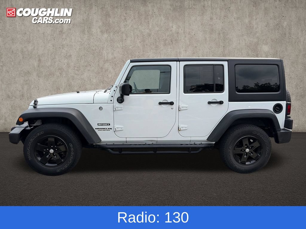 Used 2017 Jeep Wrangler Unlimited Sport w/ Quick Order Package 24S AWD/4WD image 5