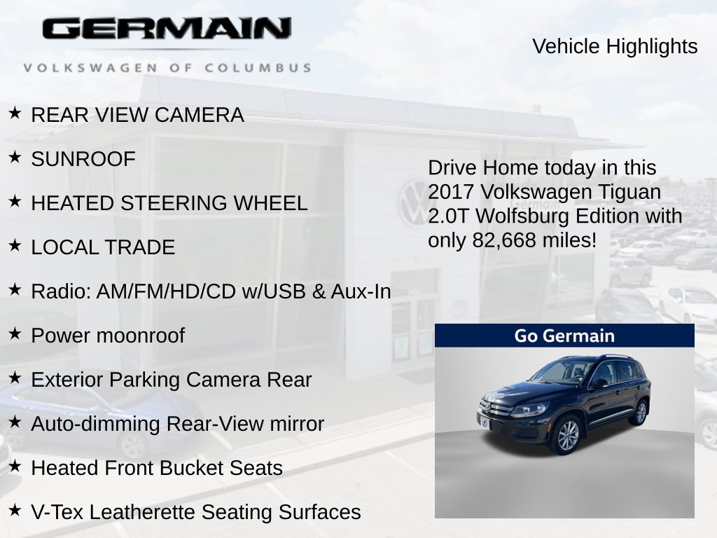 Used 2017 Volkswagen Tiguan Wolfsburg Edition AWD/4WD image 5