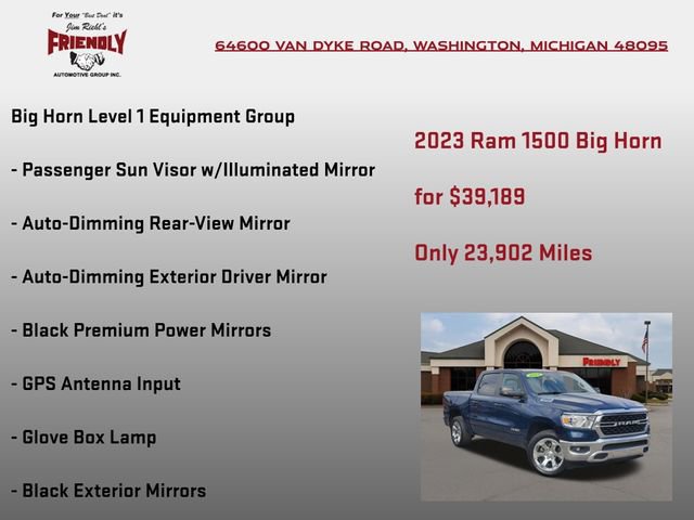 Used 2023 RAM 1500 Big Horn image 8