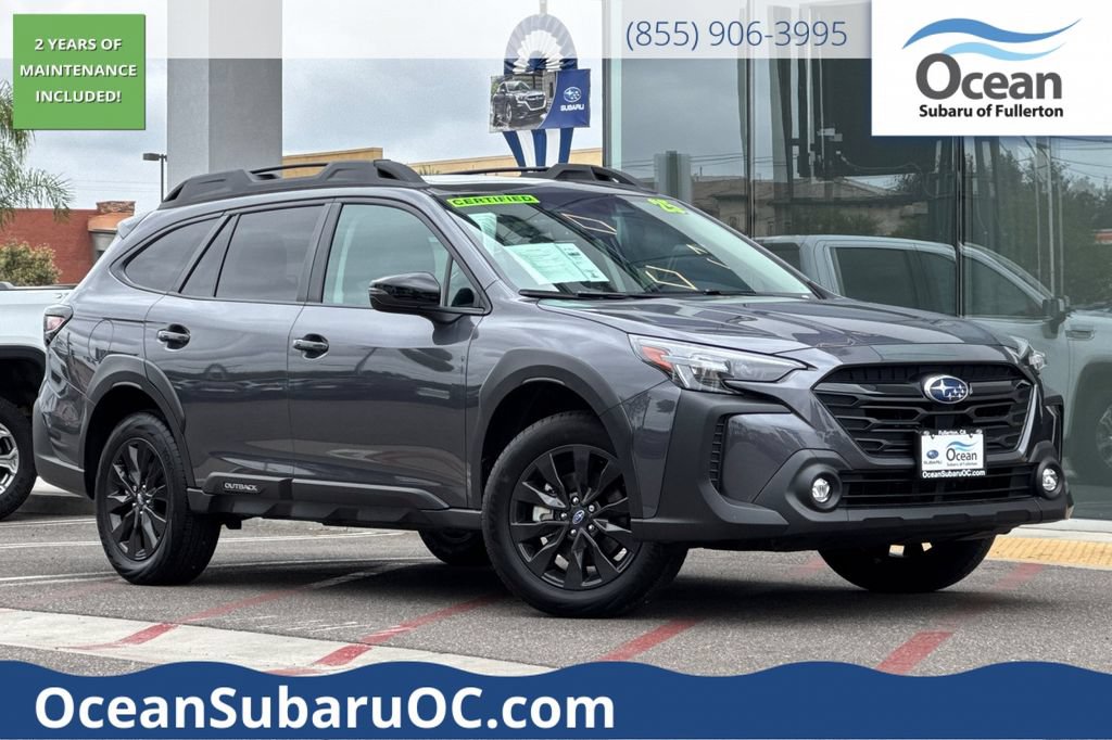 Certified 2025 Subaru Outback Onyx Edition AWD/4WD image 1