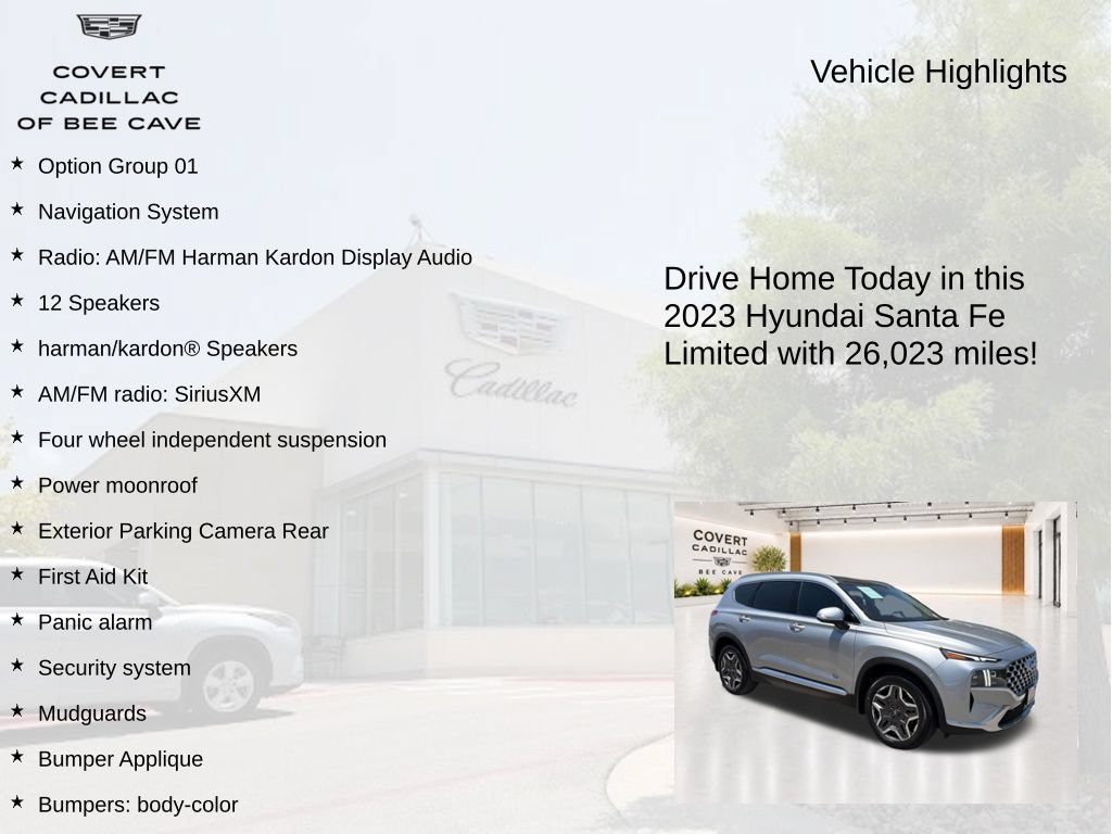 Used 2023 Hyundai Santa Fe Limited FWD image 9