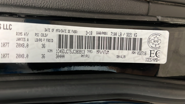 Used 2018 Dodge Durango R/T AWD/4WD image 30