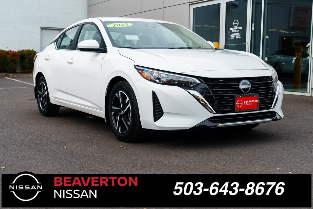 New 2025 Nissan Sentra SV w/ Trunk Package image 1