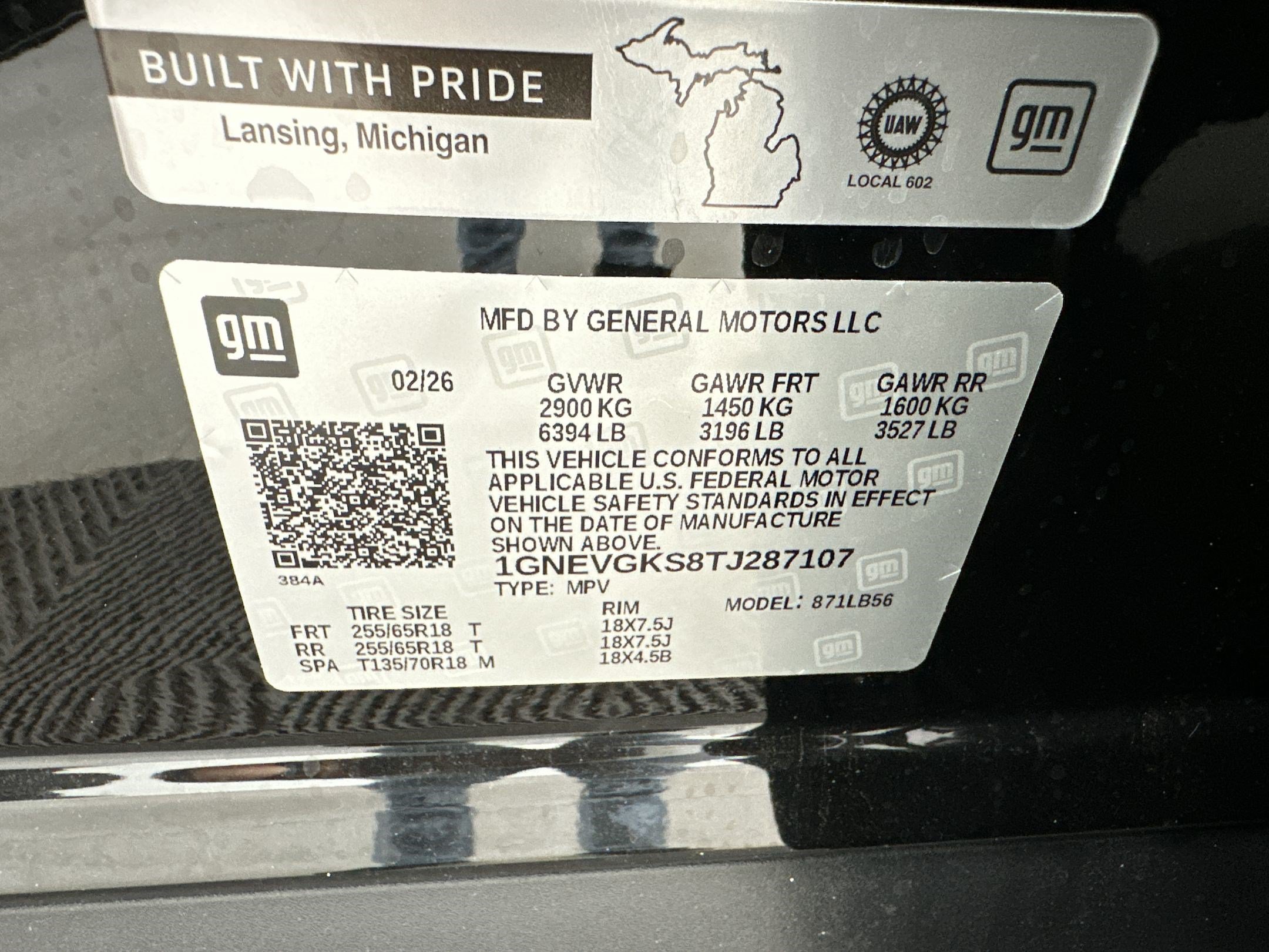 Certified 2026 Chevrolet Traverse LT AWD/4WD image 26