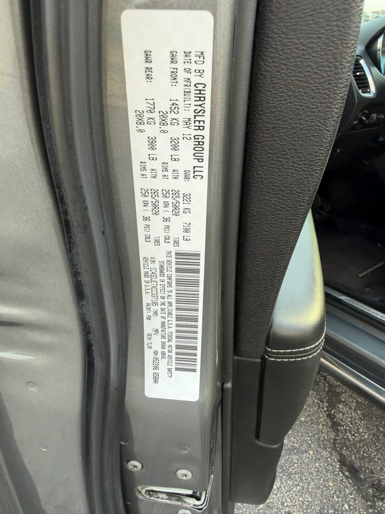 Used 2012 Dodge Durango Citadel w/ Trailer Tow Group IV AWD/4WD image 76
