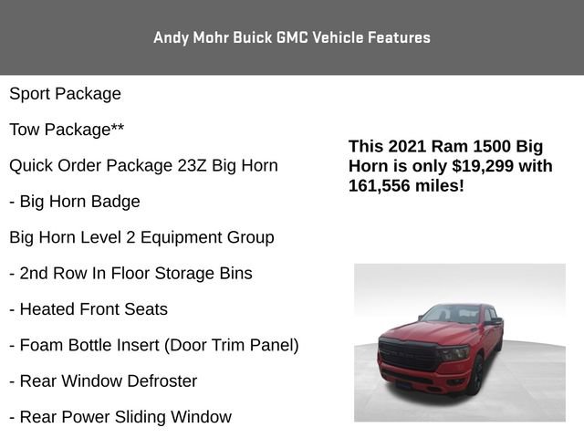Used 2021 RAM 1500 Big Horn AWD/4WD image 8