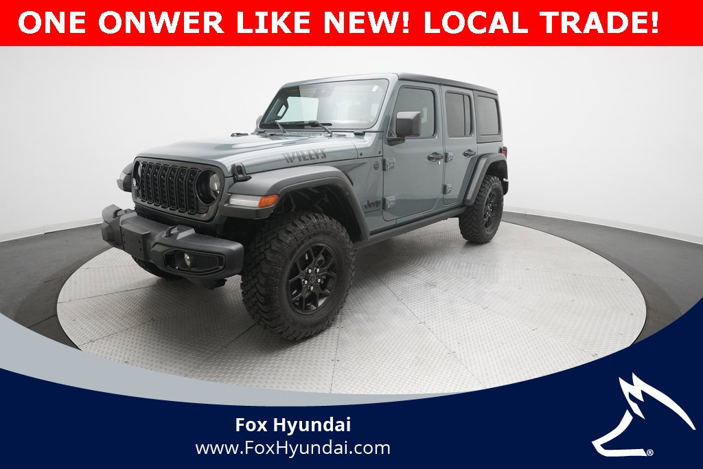 Used 2024 Jeep Wrangler Willys image 1