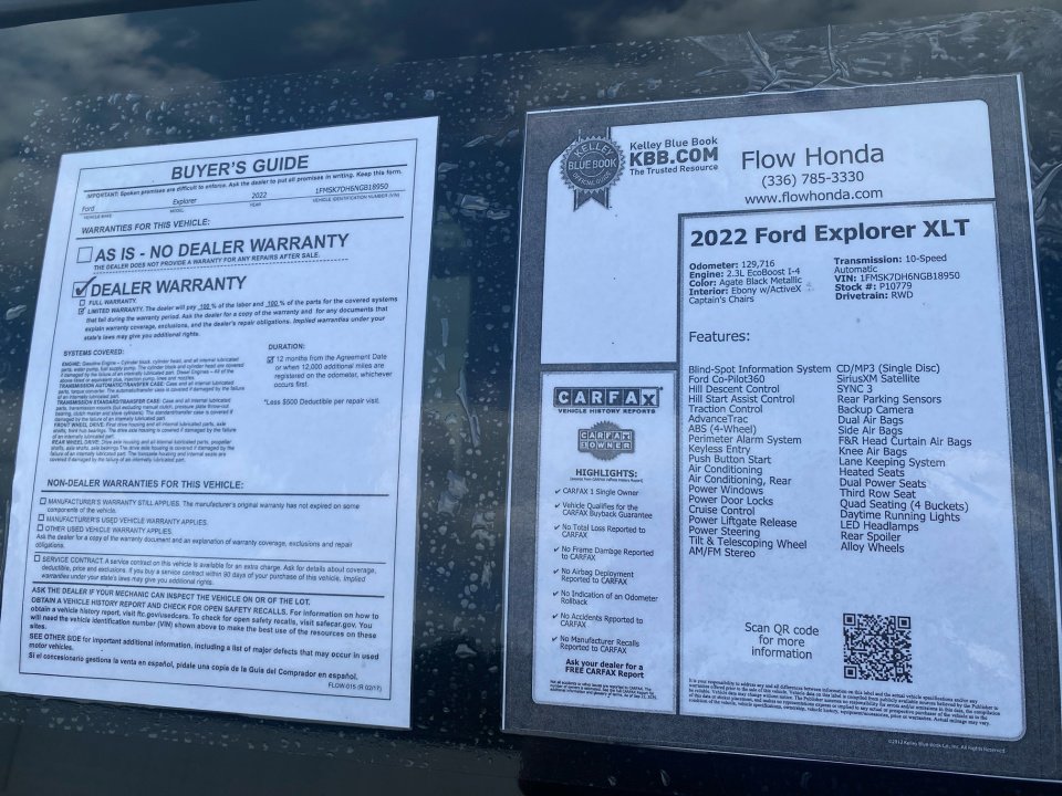 Used 2022 Ford Explorer XLT image 36
