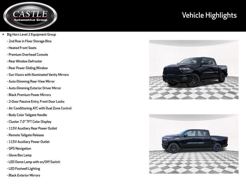 New 2027 RAM 1500 Big Horn AWD/4WD image 3
