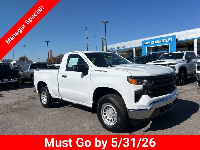 New 2026 Chevrolet Silverado 1500 W/T w/ WT Value Package