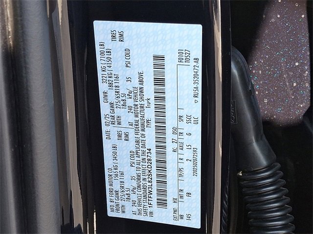 New 2025 Ford F150 XLT w/ Equipment Group 302A MID image 10