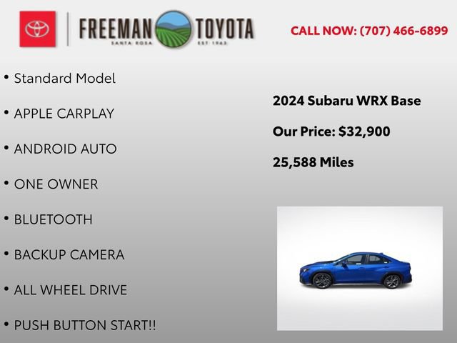 Used 2024 Subaru WRX AWD/4WD image 5
