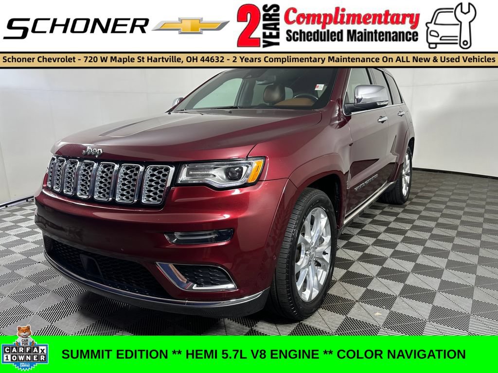 Used 2021 Jeep Grand Cherokee Summit AWD/4WD image 1