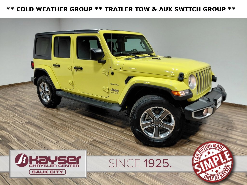 Used 2023 Jeep Wrangler Sahara w/ Cold Weather Group