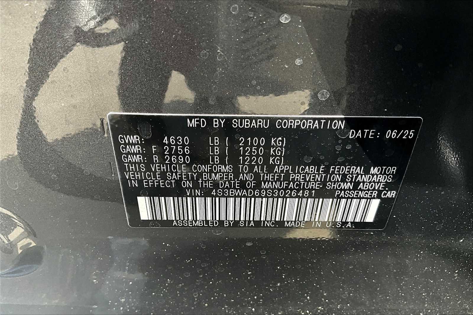 New 2025 Subaru Legacy Premium image 18