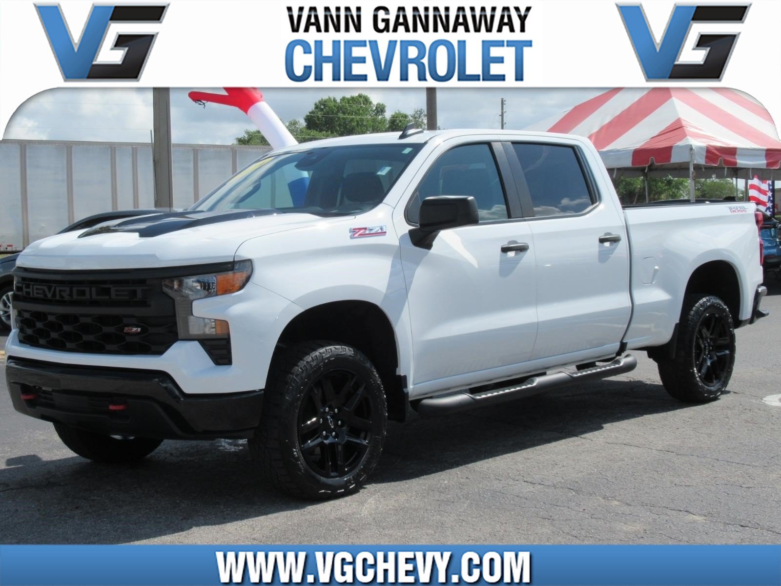 Used 2024 Chevrolet Silverado 1500 Custom Trail Boss w/ LPO, Dark Essentials Package