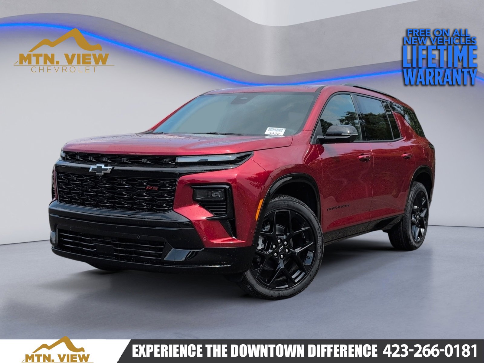 New 2026 Chevrolet Traverse RS image 1